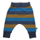 Pantaloni bleumarin cu dungi late