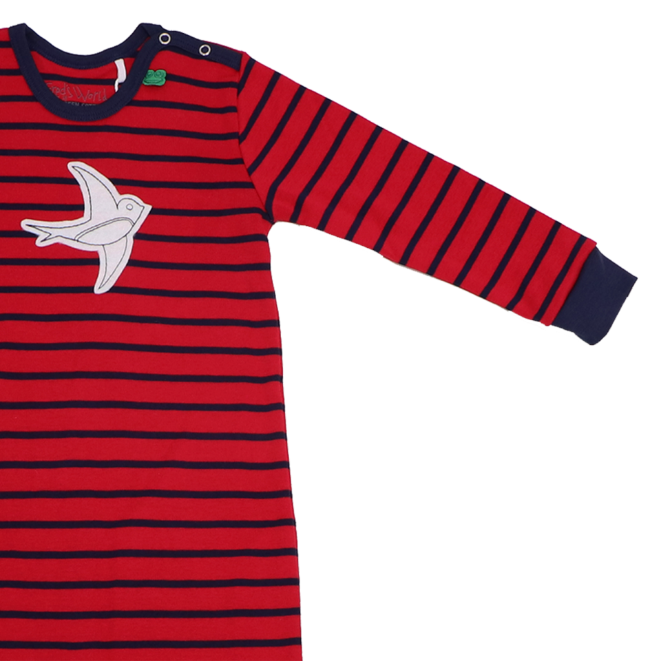 Salopetă Swallow bird din bumbac organic