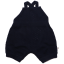 Romper bleumarin, tricotat din bumbac organic moale