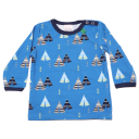 Bluziță albastră cu mânecă lungă Tepee Freds World