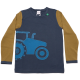 Bluză cu mânecă lungă și tractor aplicat