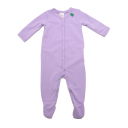 Salopetă cu botoși, lila