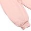 Pantaloni harem roz pal din bumbac organic
