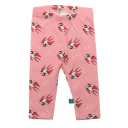 Colanți lungi roz cu imprimeu rândunici