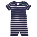 Romper bleumarin cu dungi albe