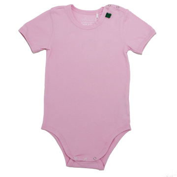 Body Alfa din bumbac organic  cu mâneci scurte