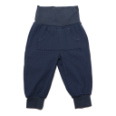 Pantaloni bleumarin cu buzunar în față