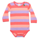 Body corai cu mânecă lungă și dungi din bumbac organic Freds World