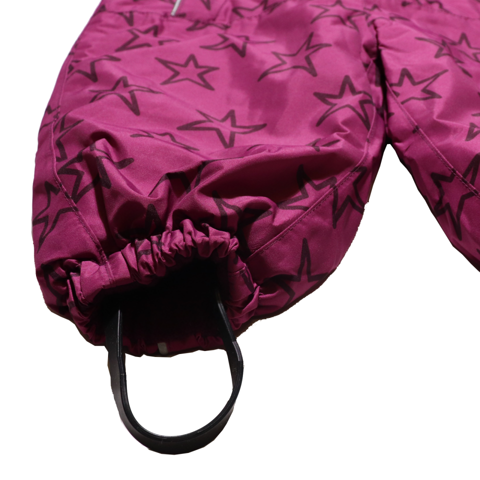 Combinezon bebe roz  violet de iarnă Fred's World