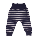 Pantaloni Funky bleumarin cu dungi