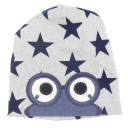 Căciulă gri mărimea 116/122 din bumbac organic