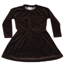 Rochie din catifea cu inserții strălucitoare din lurex