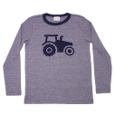 Bluză cu mânecă lungă și imprimeu tractor