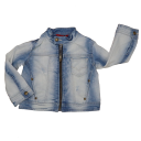 Geacă de blugi cu fermoar