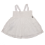 Rochiță albă cu model brodat