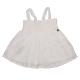 Rochiță albă cu model brodat