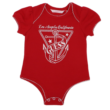 Body roșu cu motiv marin