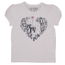 Tricou alb cu strasuri
