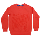 Bluză cu mânecă lungă și imprimeu în relief