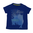 Tricou albastru cu imprimeu "Don't waste your time"