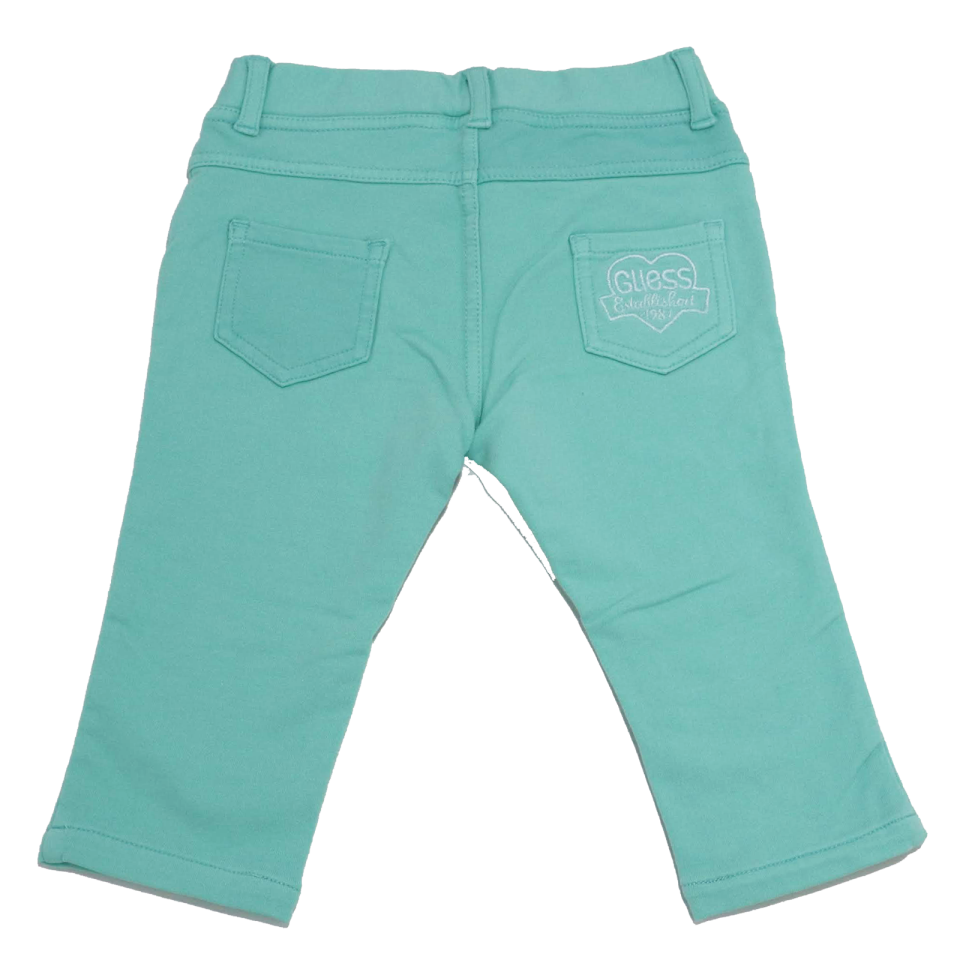 Pantaloni comozi verde mentă