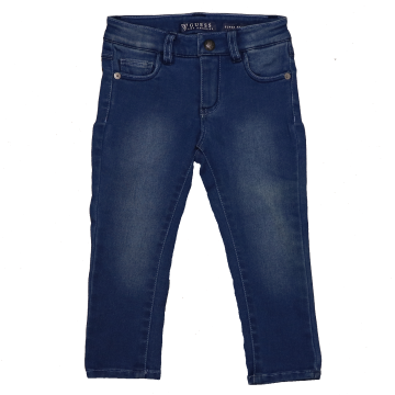 Skinny Jeans albaștri cu strasuri