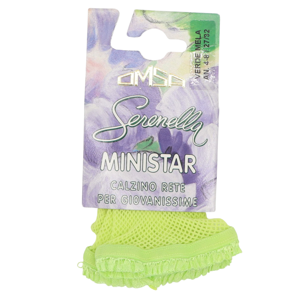 Șosete de vară verzi, din plasă, calz ministar