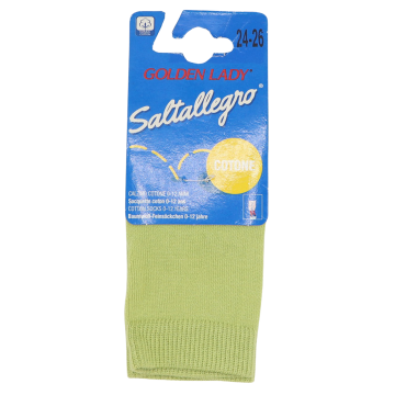 Șosete medii verde acid