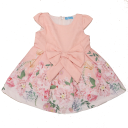 Rochie de ocazie cu imprimeu floral Lale bej