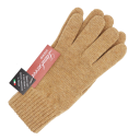 Mănuși bej din lână pentru bărbați