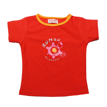 Tricou de baie portocaliu