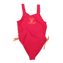 Costum de baie întreg roz și portocaliu