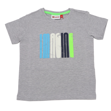 Tricou gri imprimeu Imagine Terrence 323