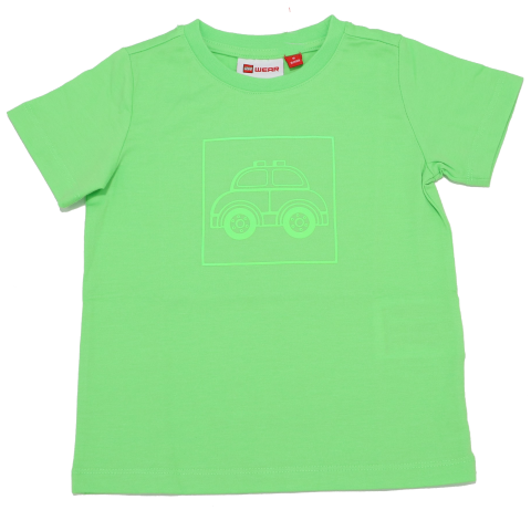 Tricou verde cu imprimeu mașinuță Terrence 324
