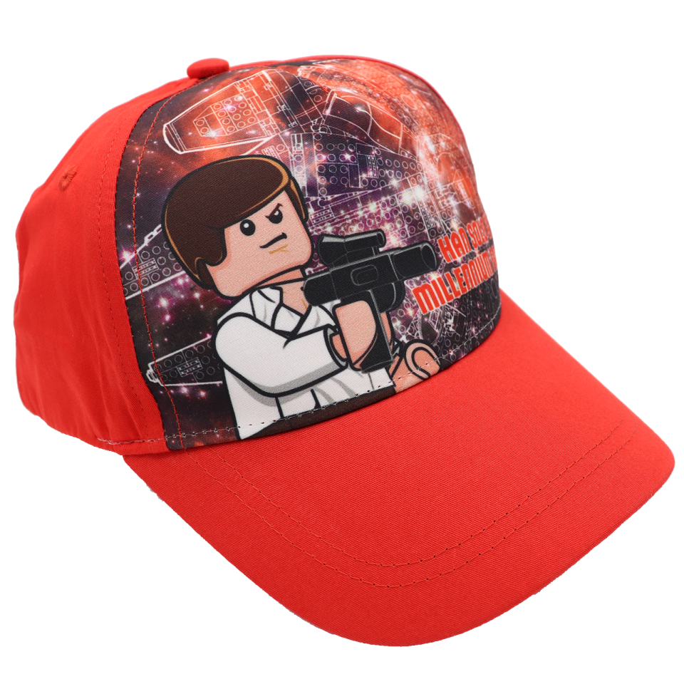 Șapcă roșie Han Solo 4-7 ani (52 cm)