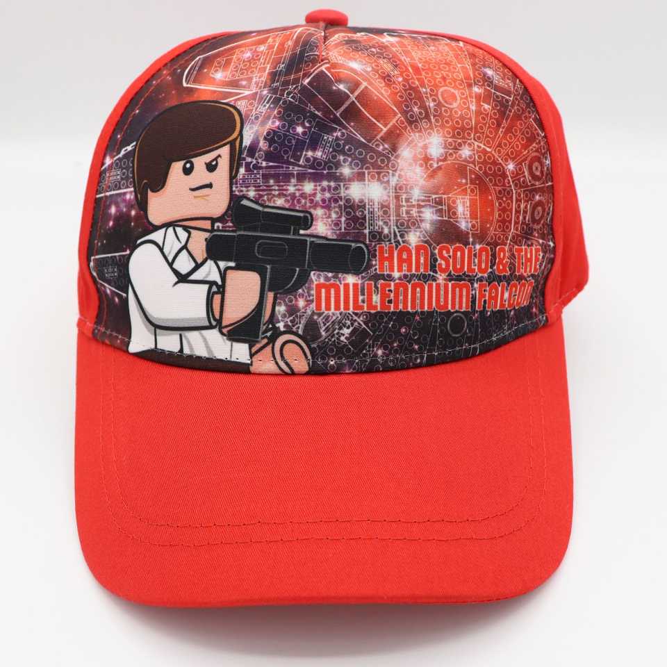 Șapcă roșie Han Solo 4-7 ani (52 cm)
