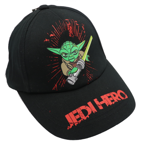 Șapcă neagră Jedi Hero 8-12 ani (54 cm)