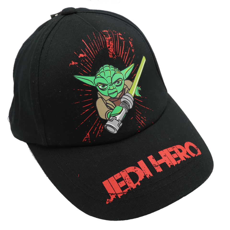 Șapcă neagră Jedi Hero 8-12 ani (54 cm)