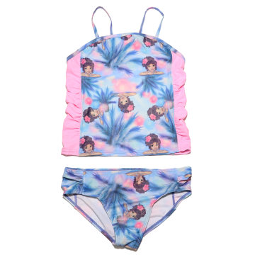 Costum de baie din două piese: maiou și slip