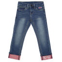 Jeans elastici cu manșete LWPAOPLA 105