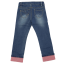 Jeans elastici cu manșete LWPAOPLA 105