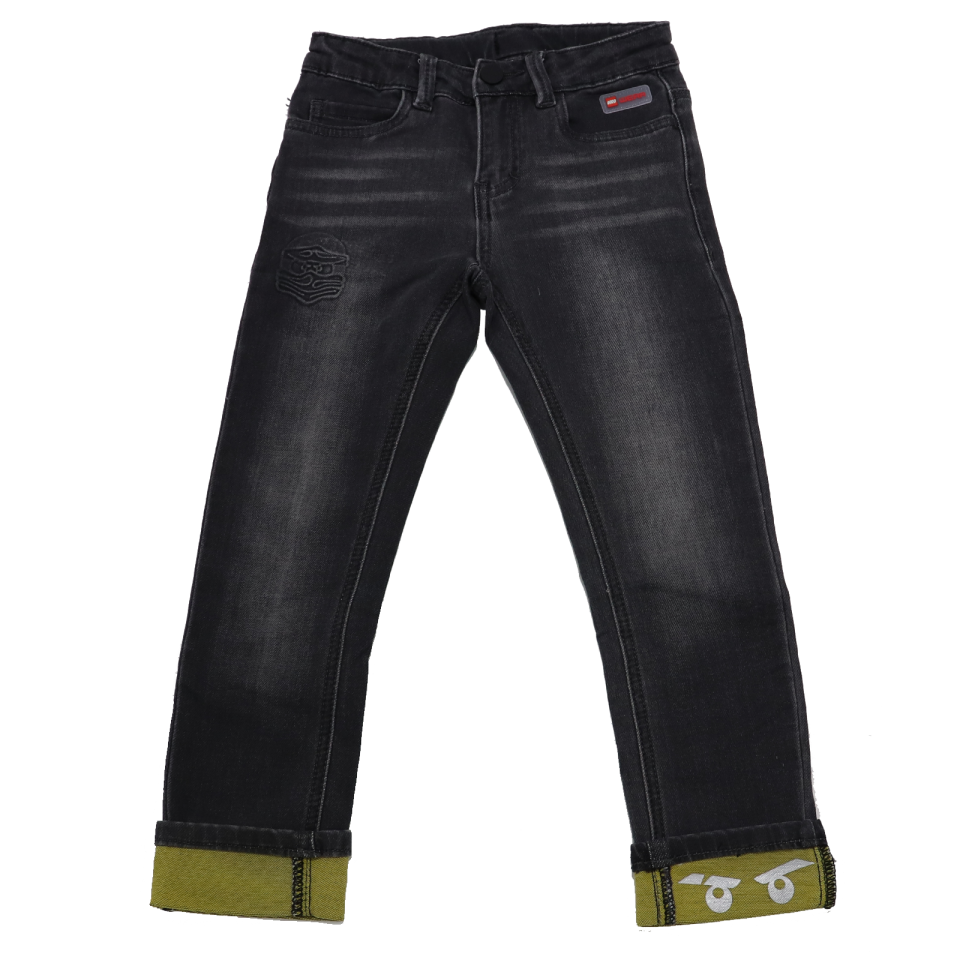 Jeans elastici cu manșete Platon 107