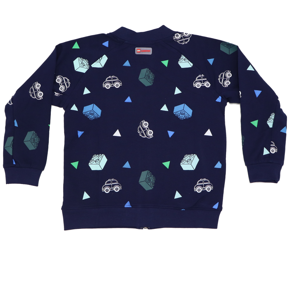 Cardigan bleumarin cu imprimeu Sirius 103