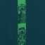 Hanorac verde cu glugă Siam 117
