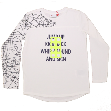 Bluză albă Jump Up