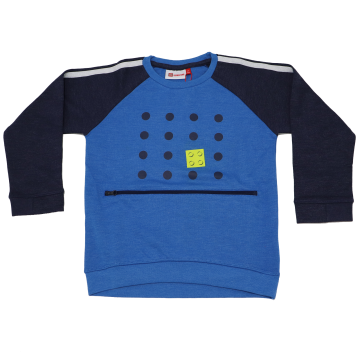 Bluză sport cu buzunar mare în față Sander 603