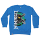 Bluză grosuță albastră/ bleumarin Ninjago