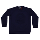 Bluză bleumarin cu imprimeu în relief Siam 103