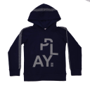 Bluză cu glugă și imprimeu reflectorizant Siam 101