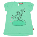 Tricou verde cu figurină tigru Thea 304